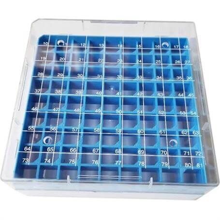 Cryo Tüp Saklama Kutusu 81 Yuvalı