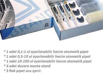 Brand Otomatik Pipet Seti Micro