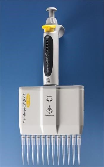 12 Kanallı Otomatik Pipet 10-100 ul