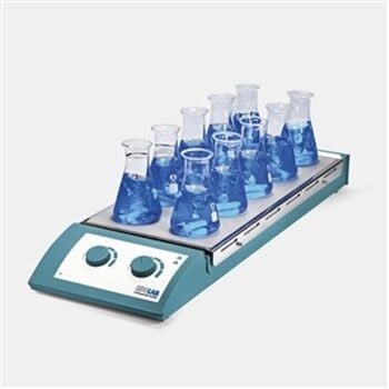 10 Noktalı Manyetik Karıştırıcı Isıtıcılı