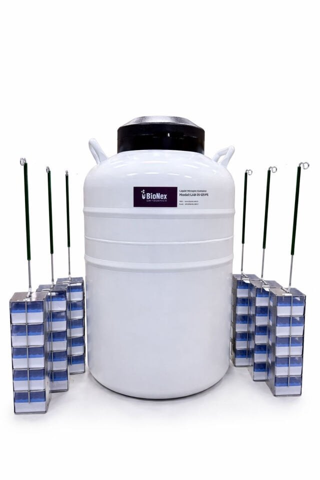 kriyojenik örnek saklama tankı