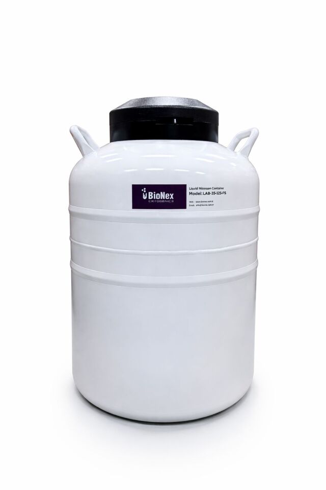 Kriyojenik Örnek Depolama Tankı 35 Litre 750 Vial Kapasiteli