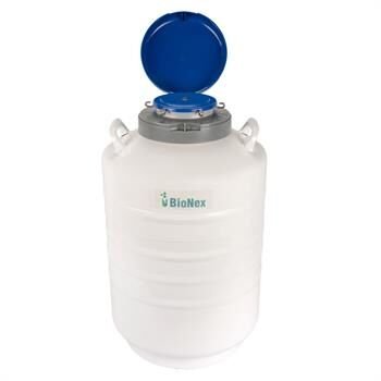 Sıvı Azot Tankı 35 Lt Geniş Ağızlı