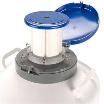 Sıvı Azot Tankı 35 Lt Geniş Ağızlı